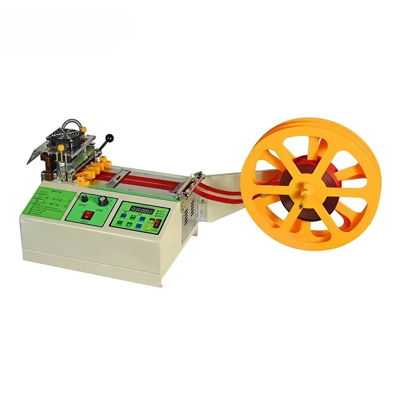 Automatic Small Zipper/Nylon/Stretch Band Cutting Machine Ribbons Tape Cutter Belt Cutting Machine
