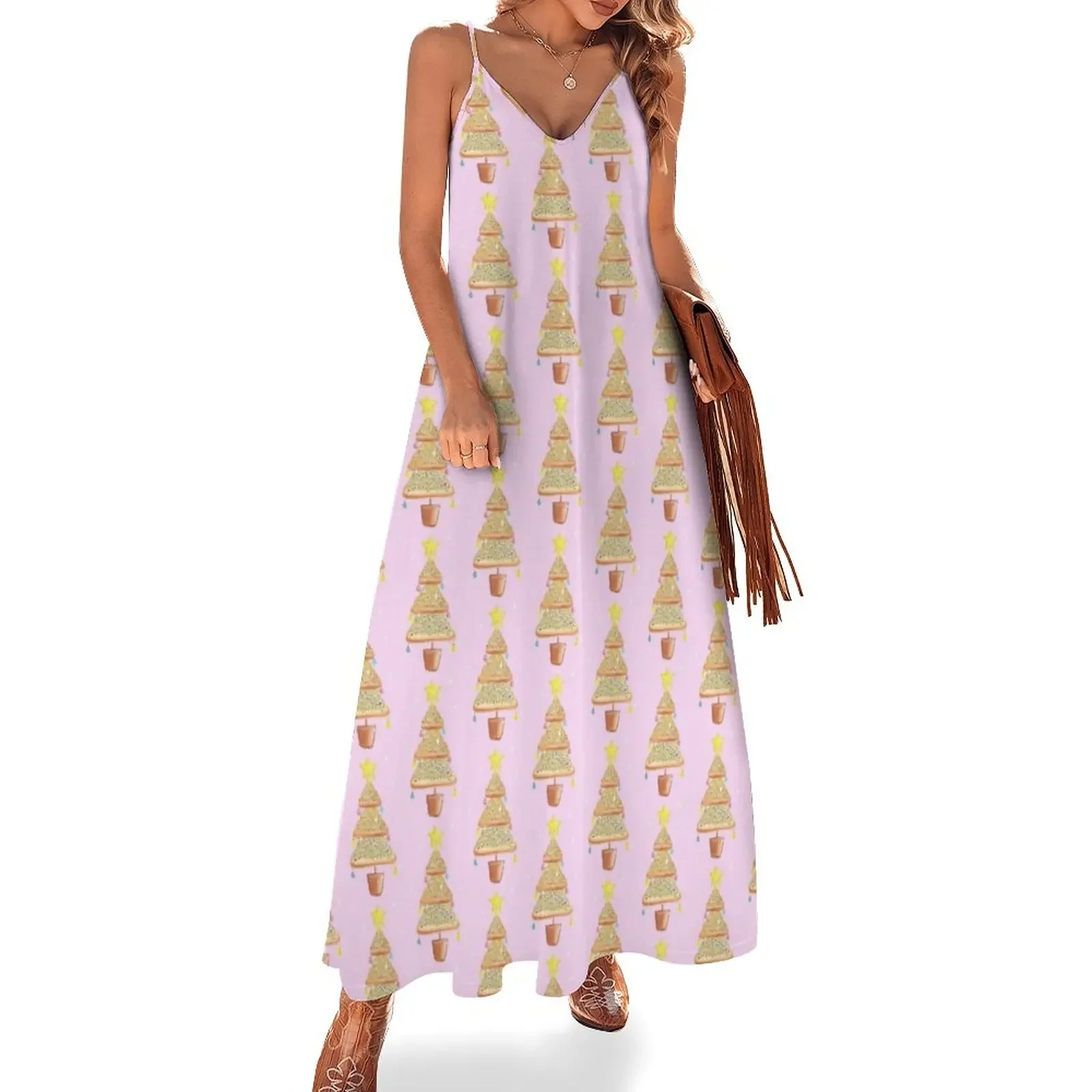 

Fairy Christmas - Fairy Bread - Pink Sleeveless Dress long dress women summer ladies dresses for women 2025 Dress