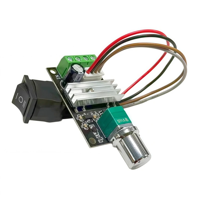 PWM DC Motor Speed Controller, Capable of Forward and Reverse Rotation, Speed Adjustment, Applicable Current 3A