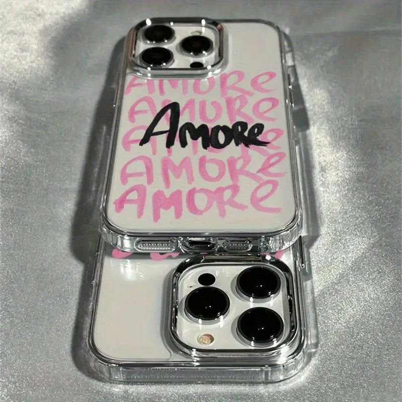 

Amore for iPhone17 13/12/11/16 Pro Max/15Pro/14 PLUS Case, Lightweight Unisex Case