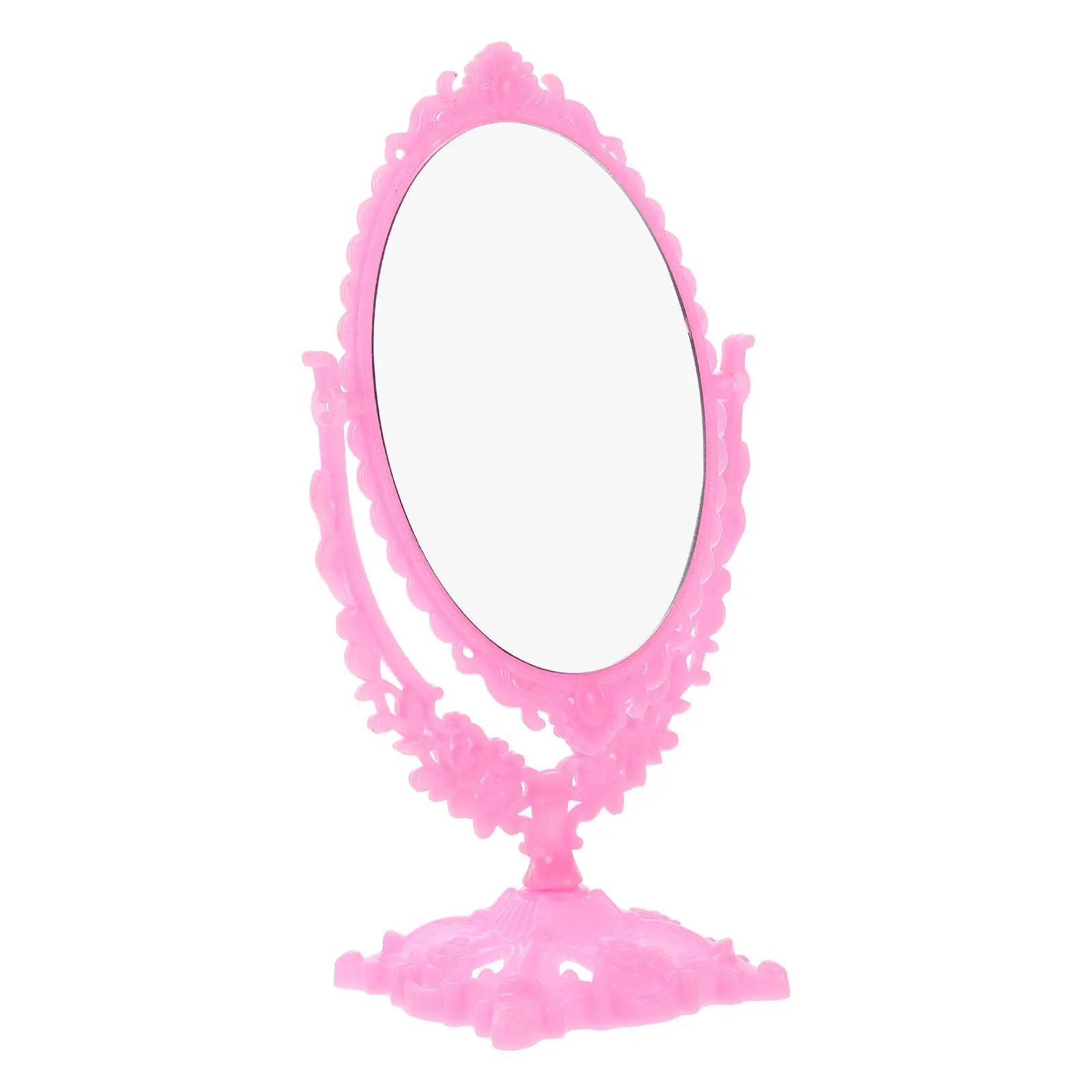 Dollhouse Mini Mirror Elegant Design Compact Size High Definition Reflections for Tabletop and Travel Use 1:12 Scale
