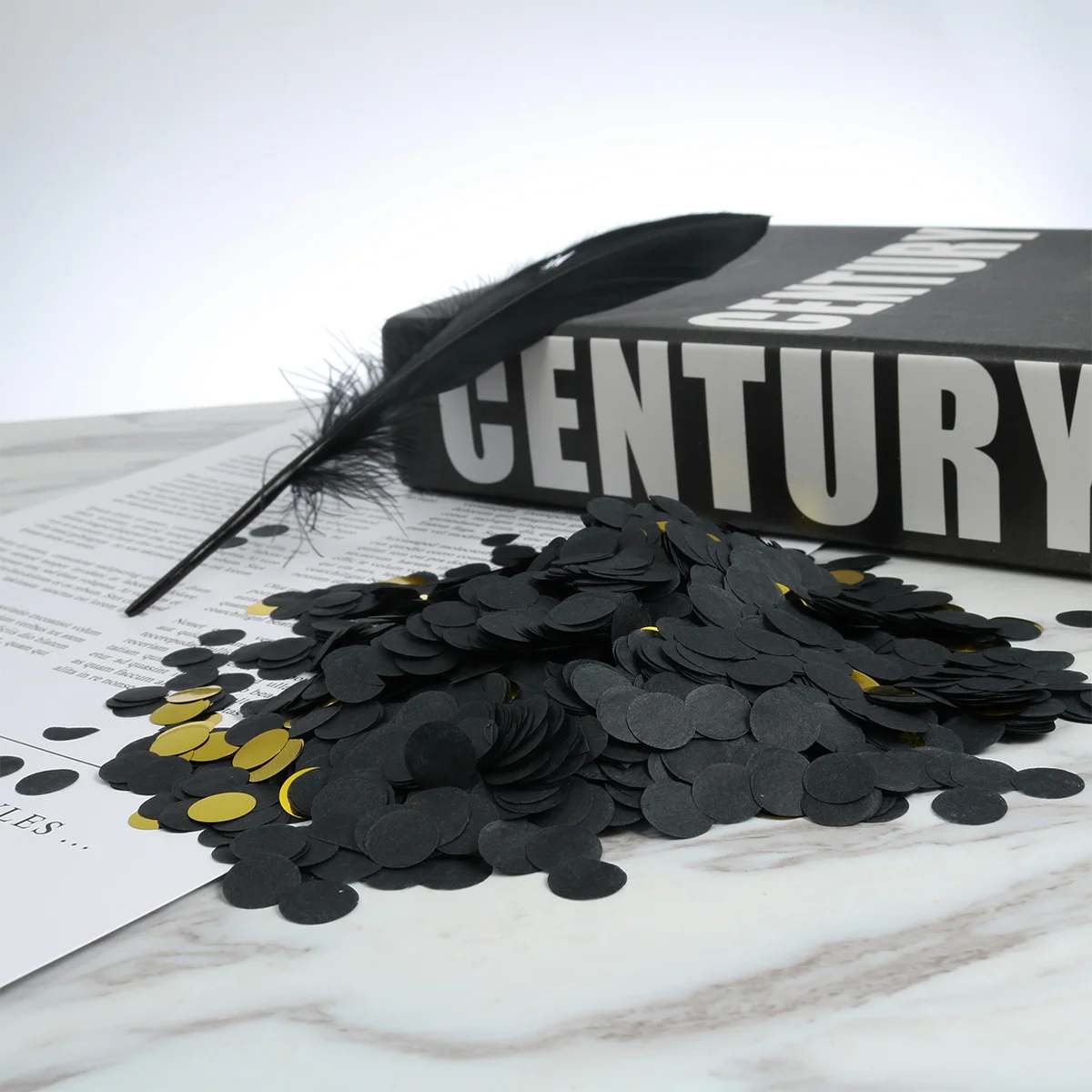 

50g Rose Gold 1cm Balloon Confetti Tissue Paper Party Decoration Wedding Birthday Anniversary Holiday Celebration