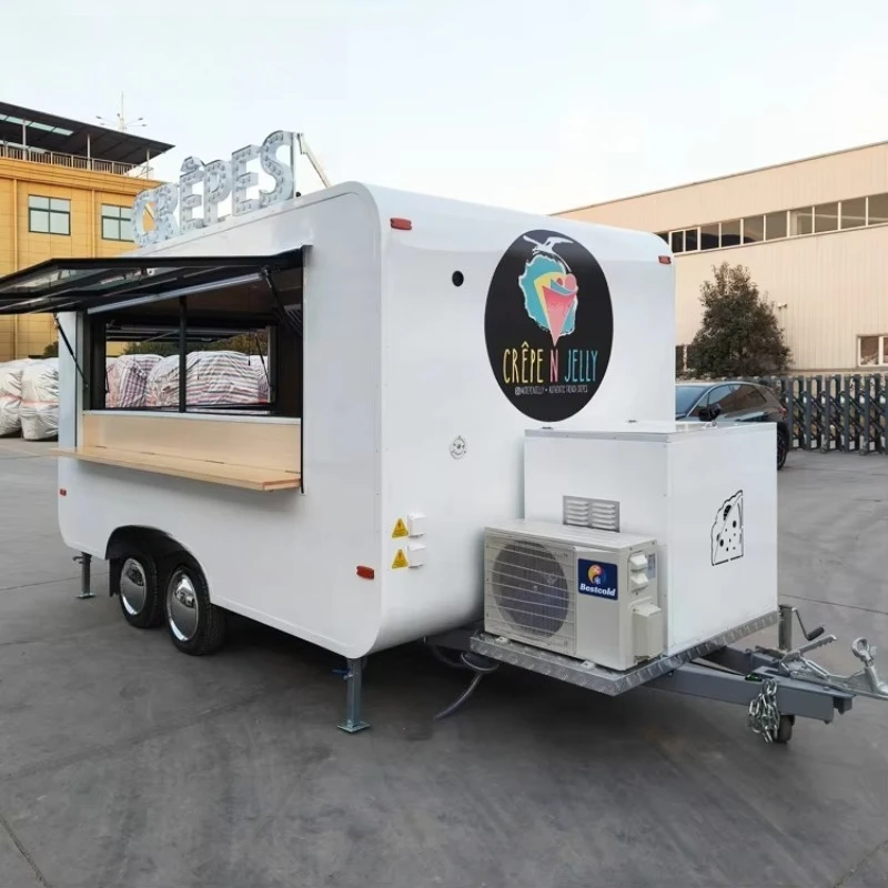 รถขายอาหารเคลื่อนที่ บาร์ รถขายกาแฟ รถพ่วง พร้อมอุปกรณ์ครบครัน ขายโดเนอร์เคบับ ของหวาน เบอร์เกอร์ พิซซ่า พร้อมครัวครบชุด