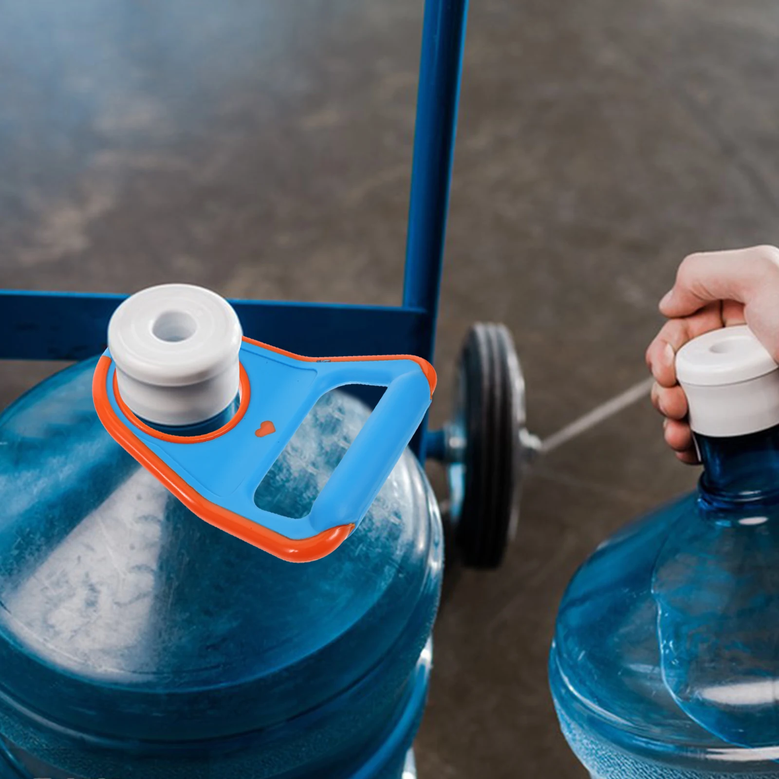 

2Pcs Water Carrier Handle Smooth Edge Ergonomic Labor Saving Gallon Bottle Lifters Bucket Carriers Kitchen Facility