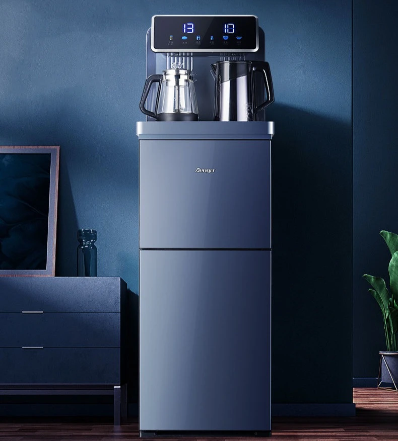 

Машина для чайного бара, холодильник, горячий лед, двойного назначения, роскошный диспенсер для заваривания чая, домашний бизнес-диспенсер для воды