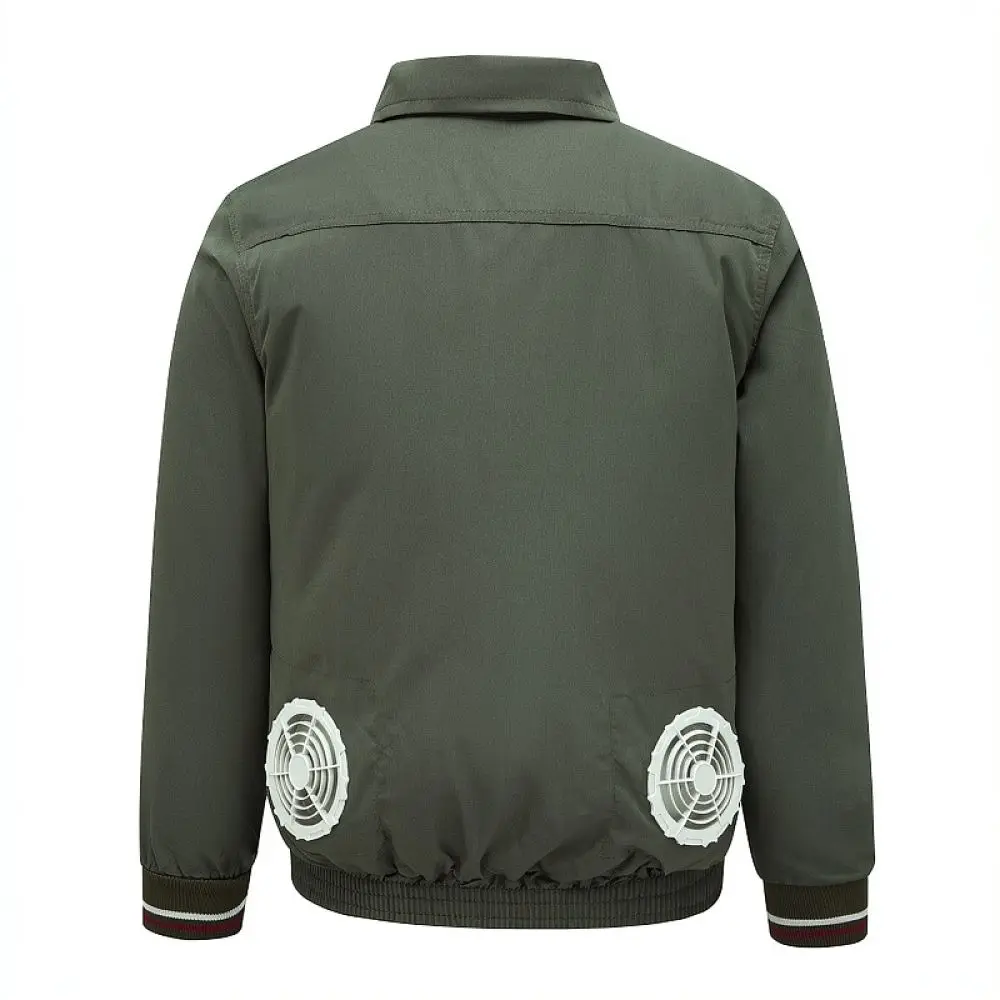 Durable Cooling Fan Jacket For Ingulun Summer Air Conditioned Workwear Industrial Construction Safety Protection Apparel Shirt