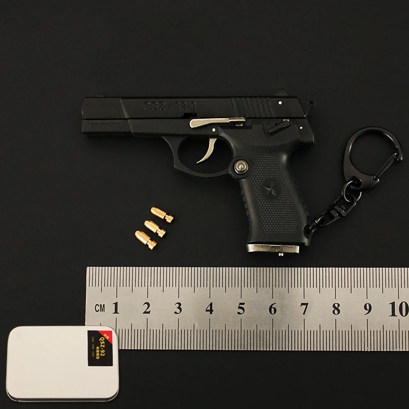 EDC Мини Портативный 1:3 Разборка QSZ92 Модель Полусплавная Игрушечная Фурнитура Аксессуары Брелок Инструменты (Может не снимать)