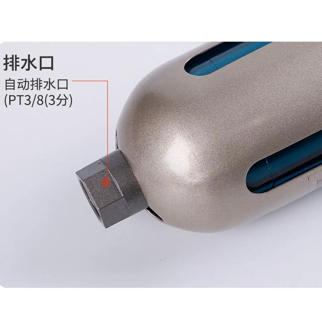 Compressor pneumático filtro/secador ad402-04, 1/2 polegadas