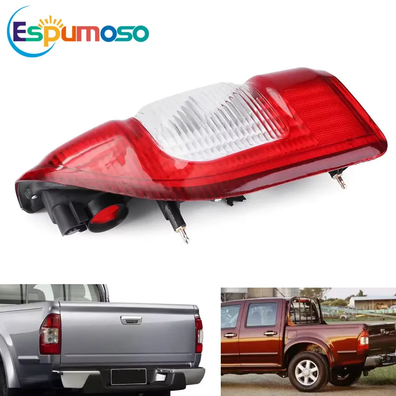 Rear Tail Light Assembly for Isuzu Dmax D-Max Pickup 2002 2003 2004 2005 2006 Car Turn Signal Lights Stop Brake Lamp No Bulb