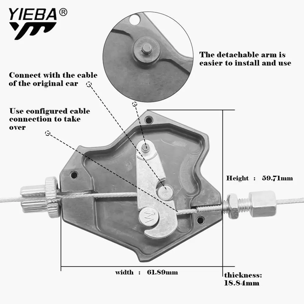 For HONDA CR250R CR250R 1992-2003 2002 Dirt Bike CNC Brake Clutch Levers Stunt Clutch Pull Cable Lever Replacement Easy System