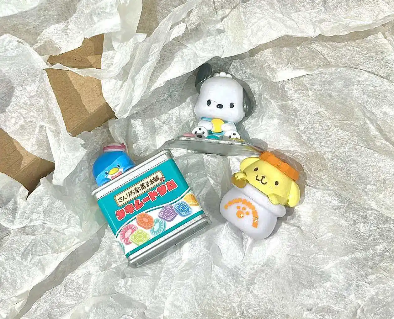 

New Products In Stock 8 Candy Shops Meiletipa Cha Dog Figurines Blind Boxes Scene Decorations Ornaments Surprise Gifts For Girl