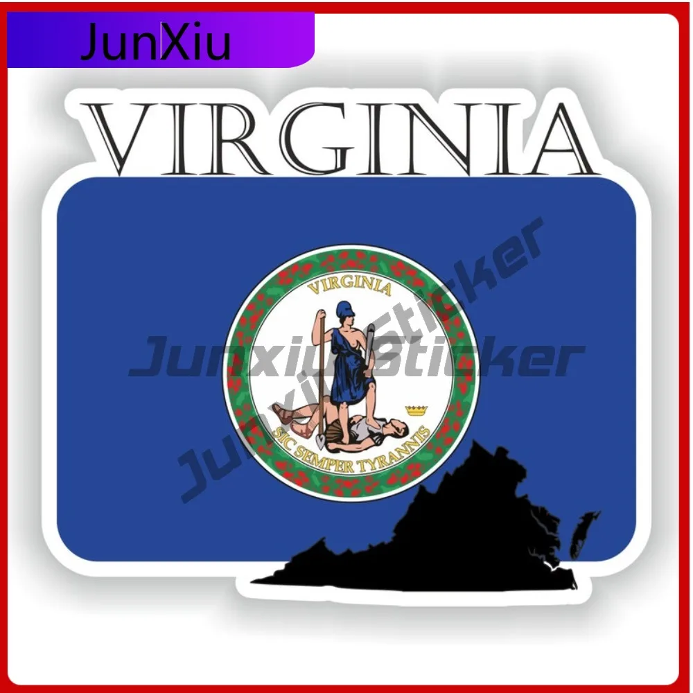 

Virginia Country Project Flag Beautiful Automotive Exterior Accent Applied To Vehicle Exterior Bodywork And Glass With