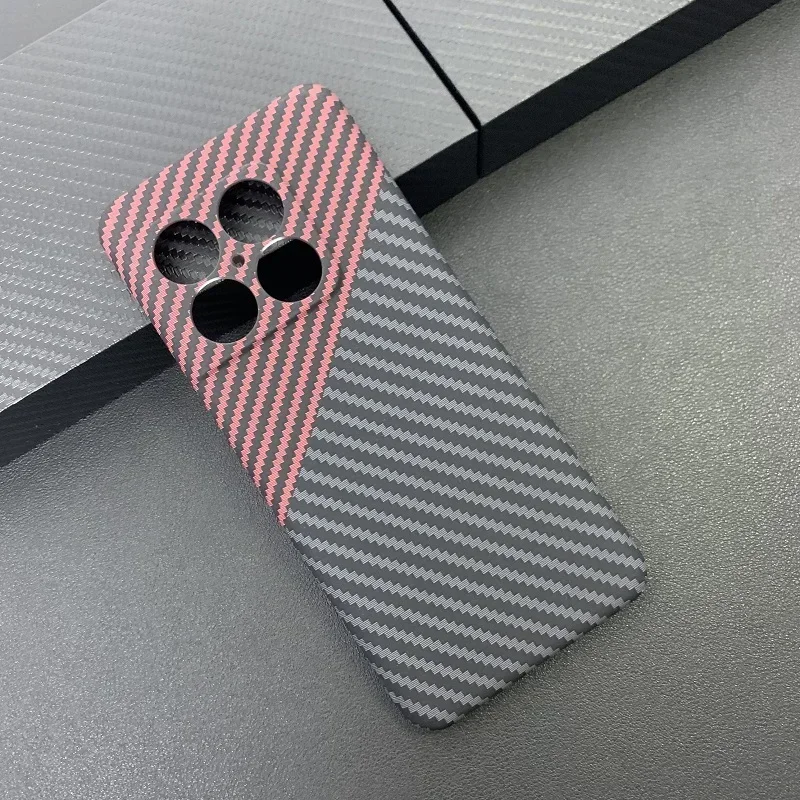 Carbon Fiber Stripe Case For Oneplus 10T 10 Pro PC Material Shockproof Case For Oneplus ACE 10R 9 Pro Full Edge Back Cover Funda