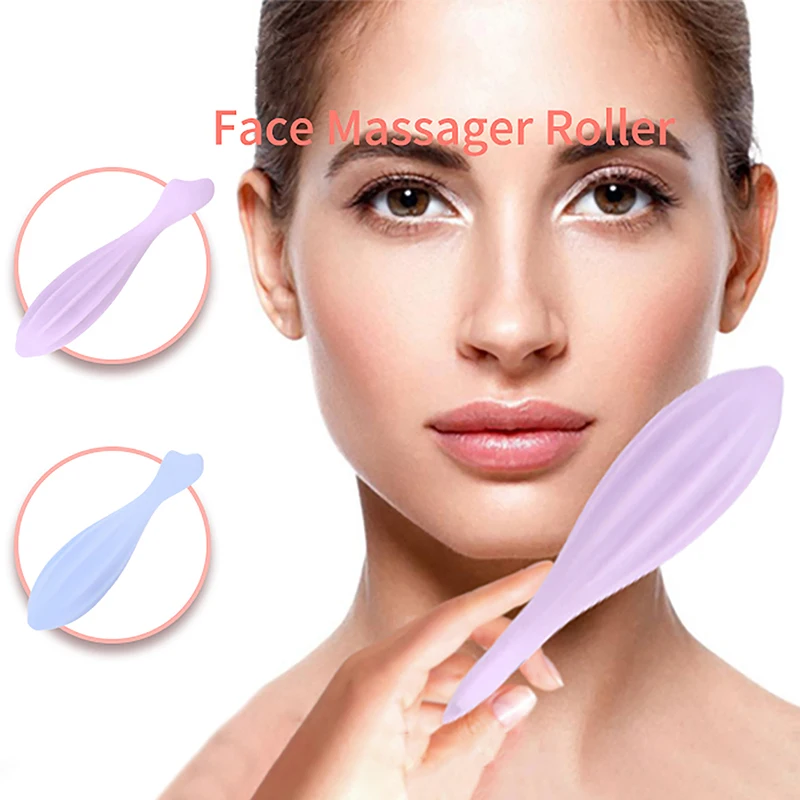 Gezicht Roller Voor Gezicht En Gezicht Schoonheid Roller Huidverzorging Tools Gua Sha Gezicht Massage Siliconen Gezicht Roller Schoonheid