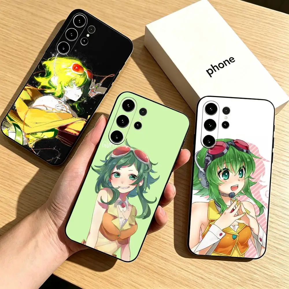 GUMI Vocaloid S-Singer  Phone Case For Samsung S26,S25,S24,S23,S22,S21,S30,Ultra,Plus,Fe,Lite,Note,10,Black Cover