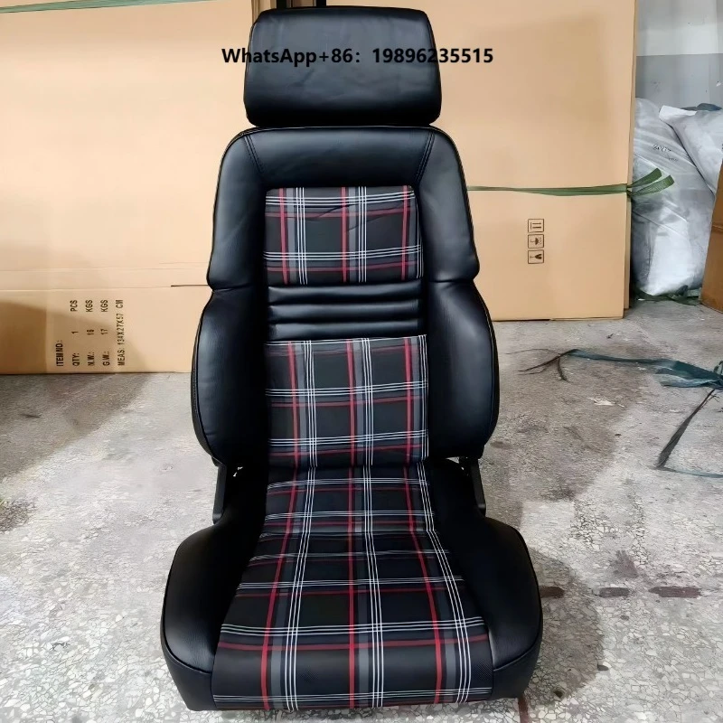 For Wholesale Pvc Suede Fiber Glass Carbon Fiber Car Racing Seats CS Bucket Seats