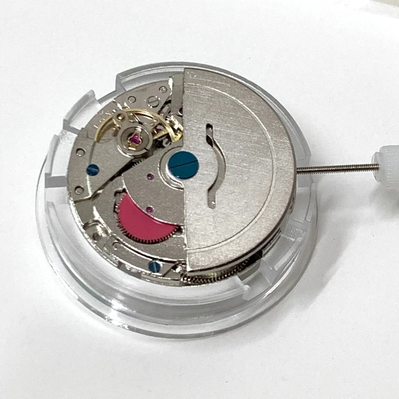 China's New Pearl 2813 8215 8205 Movement Single Calendar Automatic Mechanical Movement Red Wheel Watch Mouvement Accessories