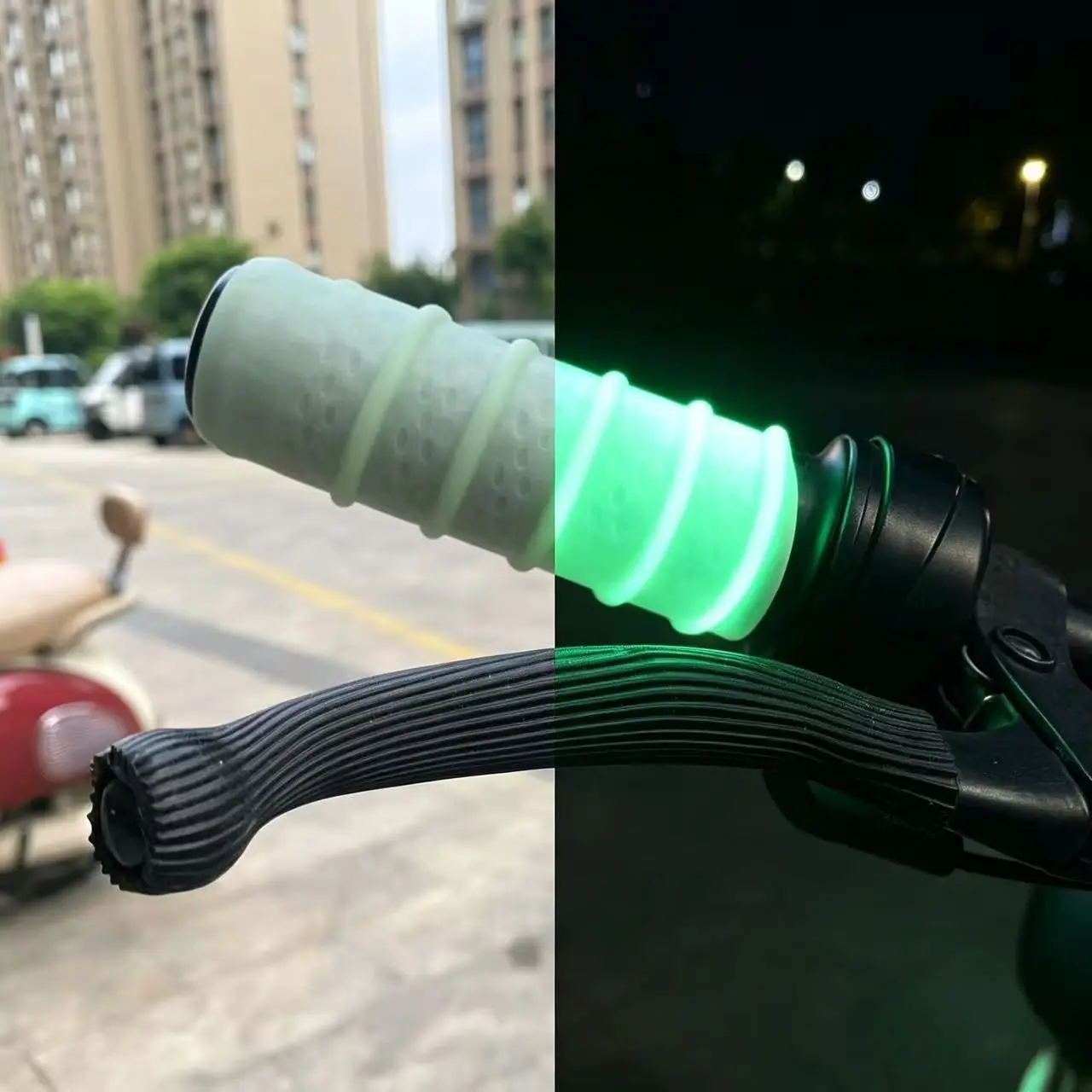 Motorcycle Handlebar Cover Brake Covers Self Shrinking Non-Slip Silicone Motorcycles Grip Covers Sleeve Cover Protector