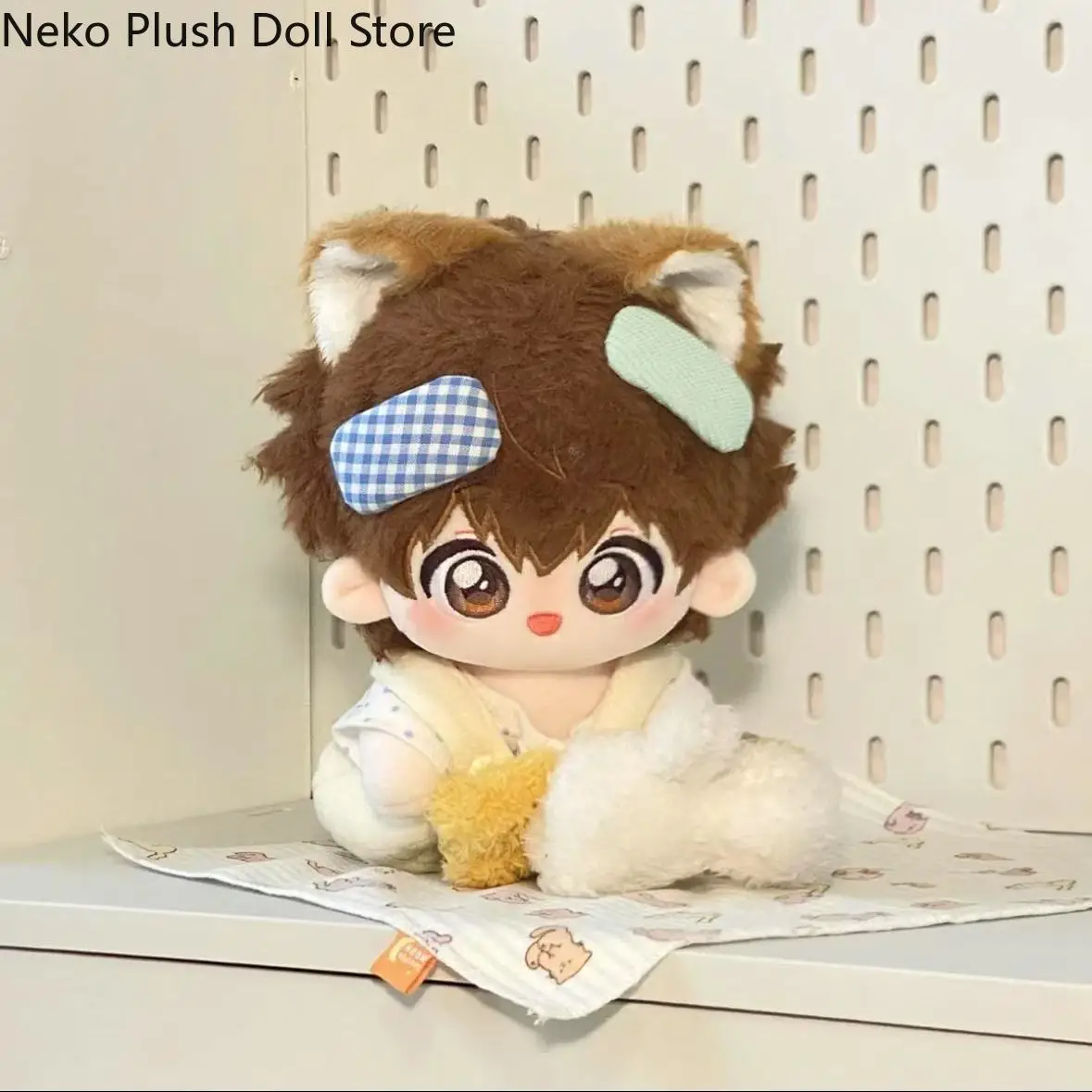 

Tsuna Sawada Game Anime Plush Doll Body Dress Up Clothes Plushies Stuffed Toys Figures Birthday Gift 20cm
