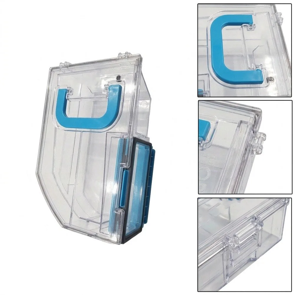 Sealed Dust Bin for Hobot For Legee 668 669 Vacuum Mop Robot Prevents Accidental Spillage During Dumping One Hand Operation