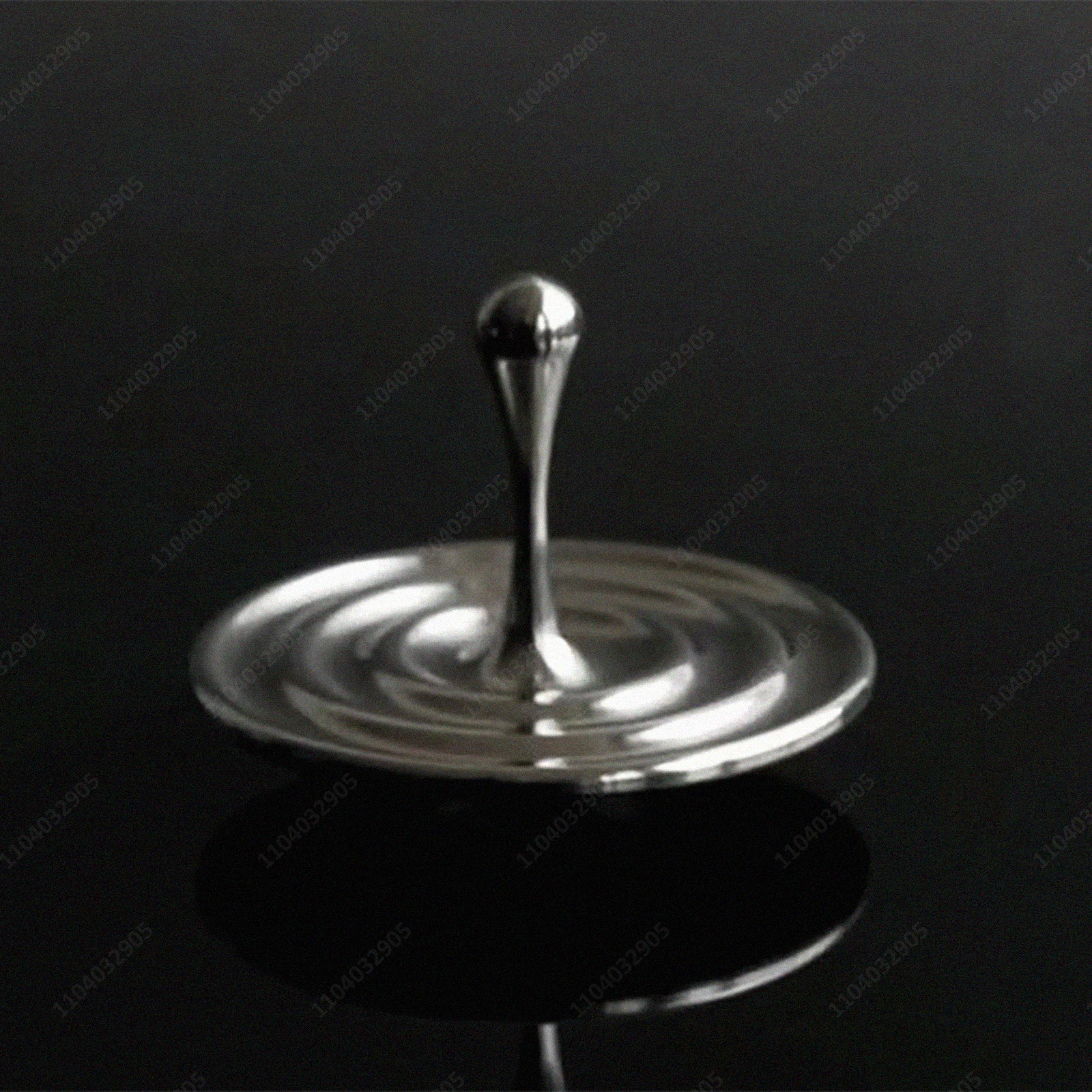 EDC Edelstahl Teardrop Fidget Spinner Daumen Spinner Stromlinienförmig Silent Smooth Desktop Spin Toy Stress Relief Geschenk