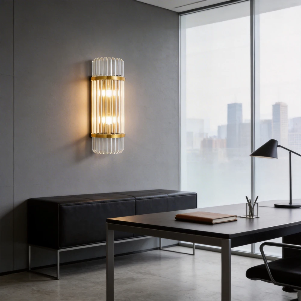 

Светодиодный роскошный хрустальный настенный светильник золотого цвета для спальни, гостиной, прихожей, отеля, домашнего интерьера, художественный декор, хрустальные настенные бра