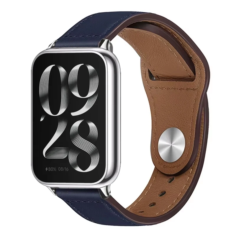 Leather Strap For Xiaomi mi Band 8 PRO Redmi watch 4 5 Replacement Smart Wristband Bracelet MiBand 9Pro redmi whatch 4 watchband