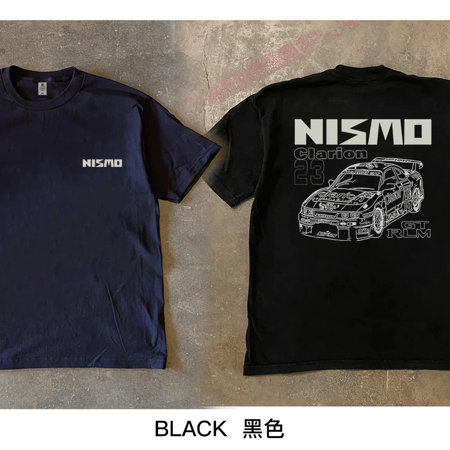 NISMO Clarion GT-R LM 23 T-Shirt, Men Women White Cotton Short Sleeve Casual Racing Fan Tee Summer fashion streetwear