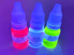 Anti-counterfeiting , No Fading Seal Ink, Unerasable UV Invisible Stamp Ink UV INK 10ml/100ml