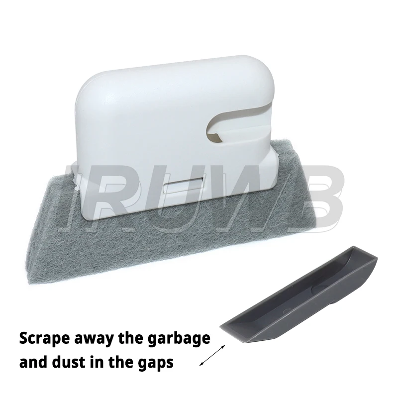 1pcs Window Cleaning Brush Windowsill Groove Deadend Cabinet Crevice Brush Removable Household Multifunctional Cleaning Tools
