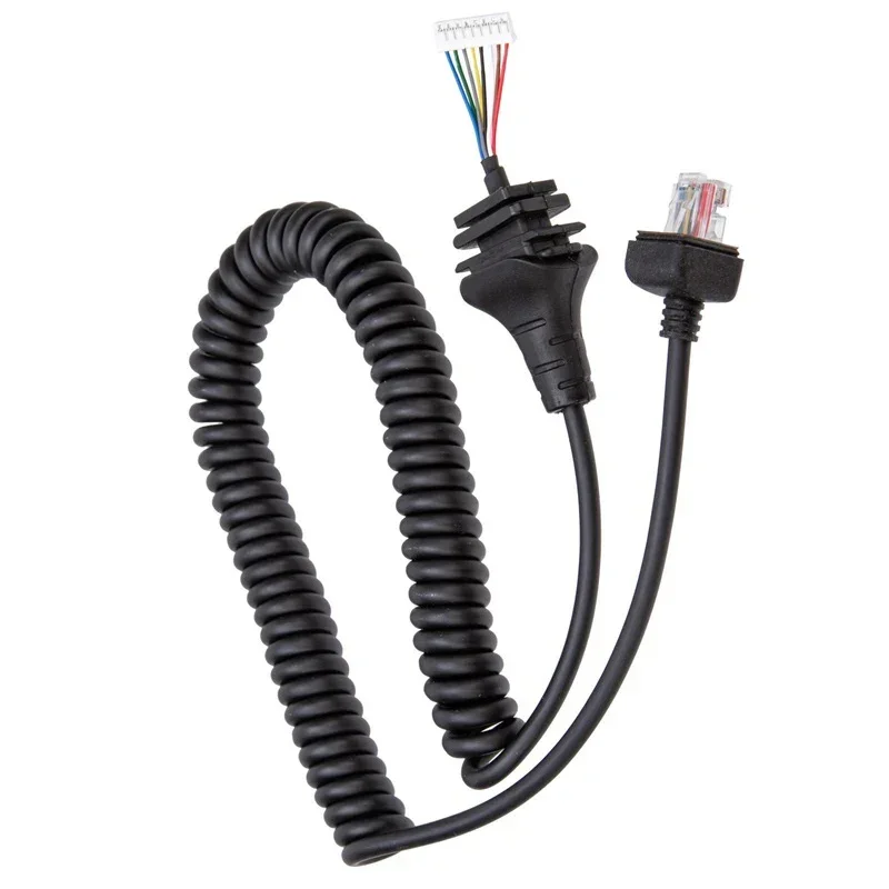 Yedek 8 Pin HM-152 Mic Handheld Ridao Lautsprecher Mic Mikrofon PU-Kabel für ICOM IC-2820H IC2825E IC2200 IC3600 F221 F520