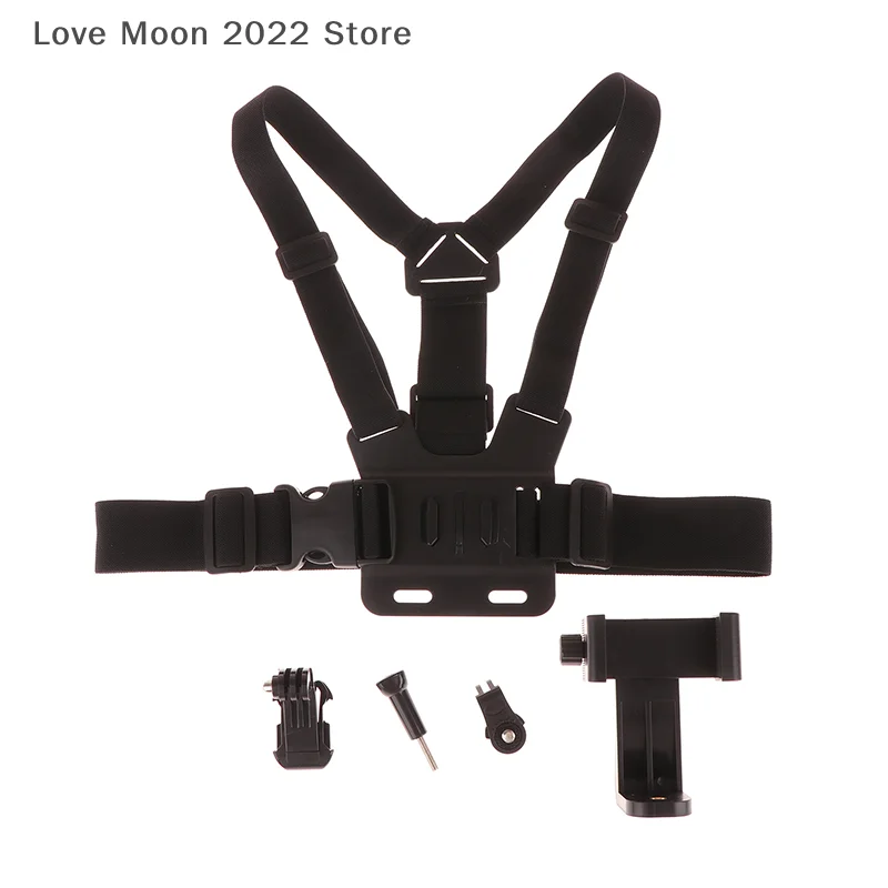 가슴 하네스 마운트 조절 가능 하네스 스트랩 탄성 가슴 벨트 (13 12 11 10 9 360 X4 X5 Action 5 Pro 카메라 액세서리용)