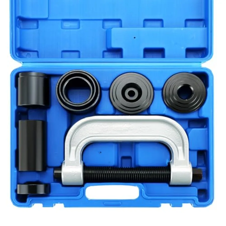 

Ball Joint Removal Installation Tool Heavy Duty Ball Joint Press Kit and U Joint Removal Tool with 4 Wheel Drive Adapters for M