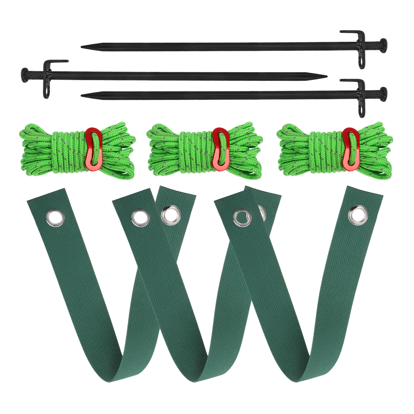 

Heavy Duty Windproof Fixing Belt Set Tree Support Clamps Durable Garden Stakes Bark Repair Straps Outdoor Tree Anchor for Wind