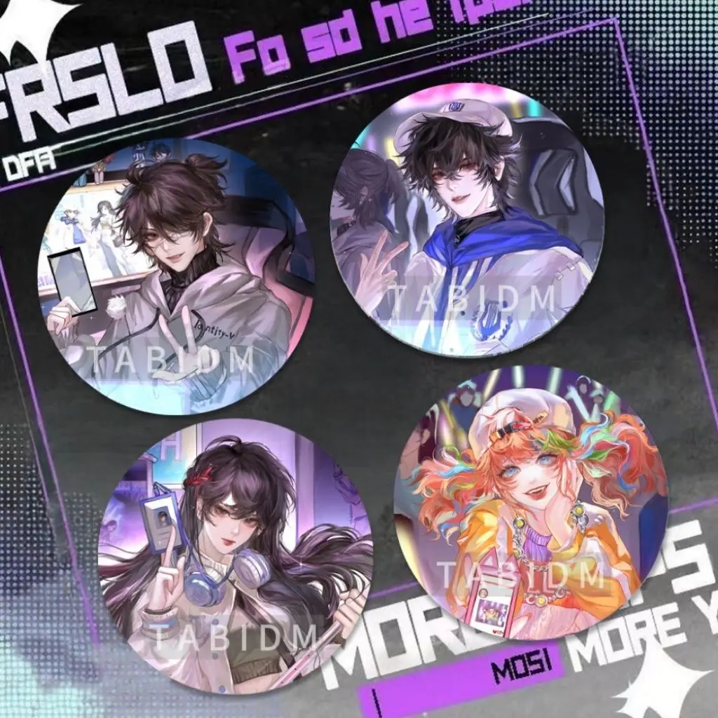 

Значок команды киберспорта пятой личности, заключенный, наемник, болельщик древнего бизнеса, самопечать, просо Doujin