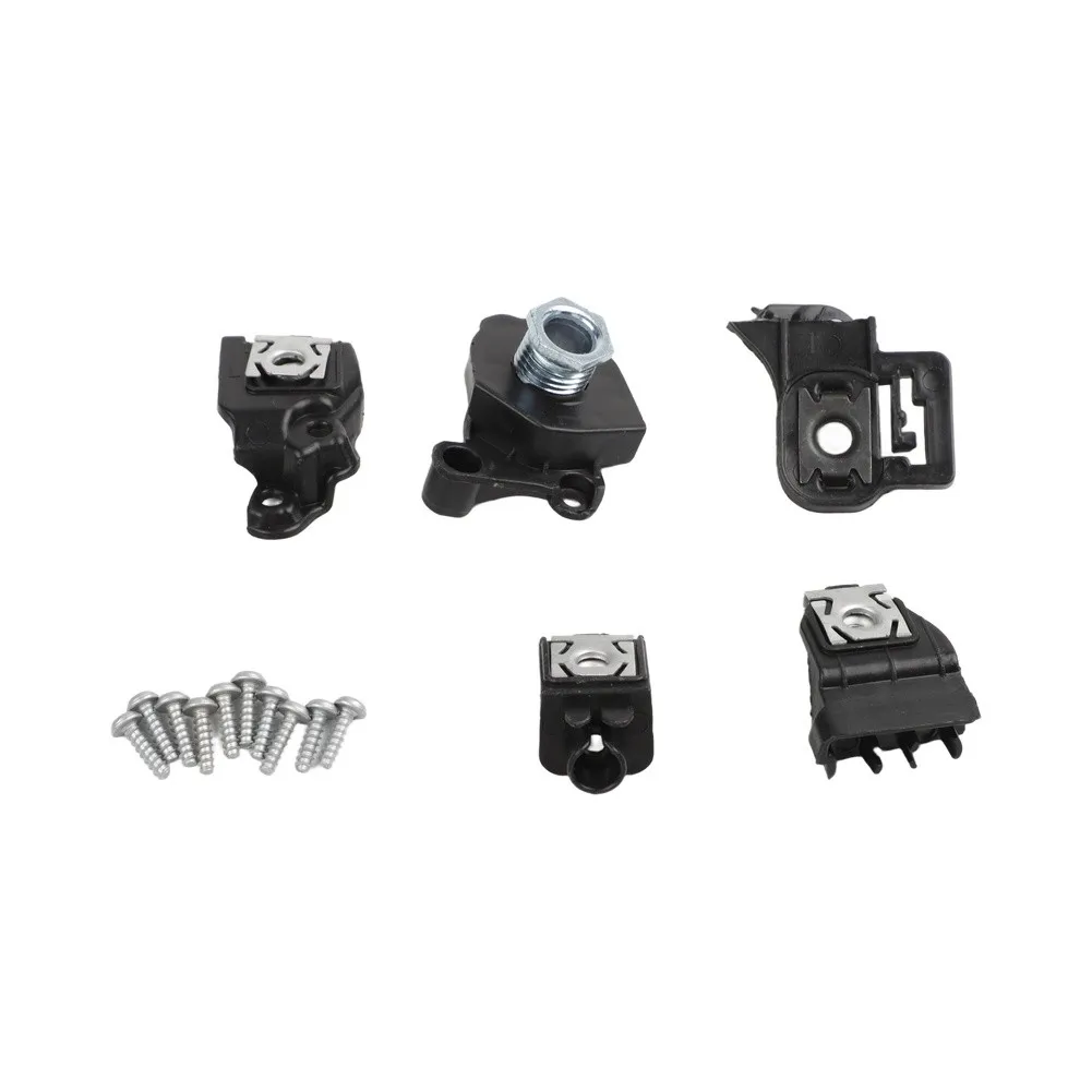 Car Repair Project Front Headlight Bracket Direct Replacement Plastic And Metal Durability Tested Fits Left Placement