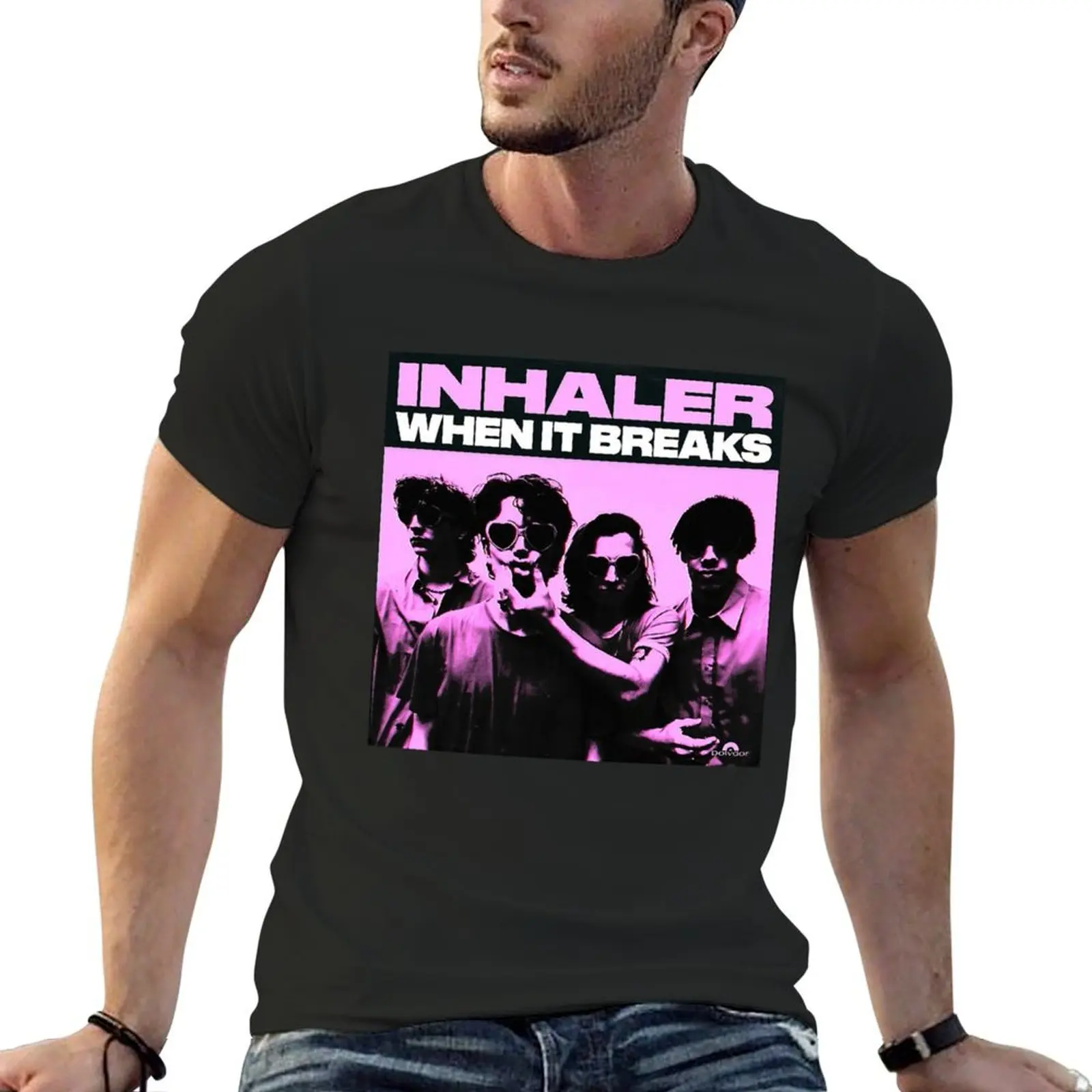 Inhaler When It Breaks Cover T-Shirt graphic t shirts customs aesthetic clothes street wear men graphic t shirts