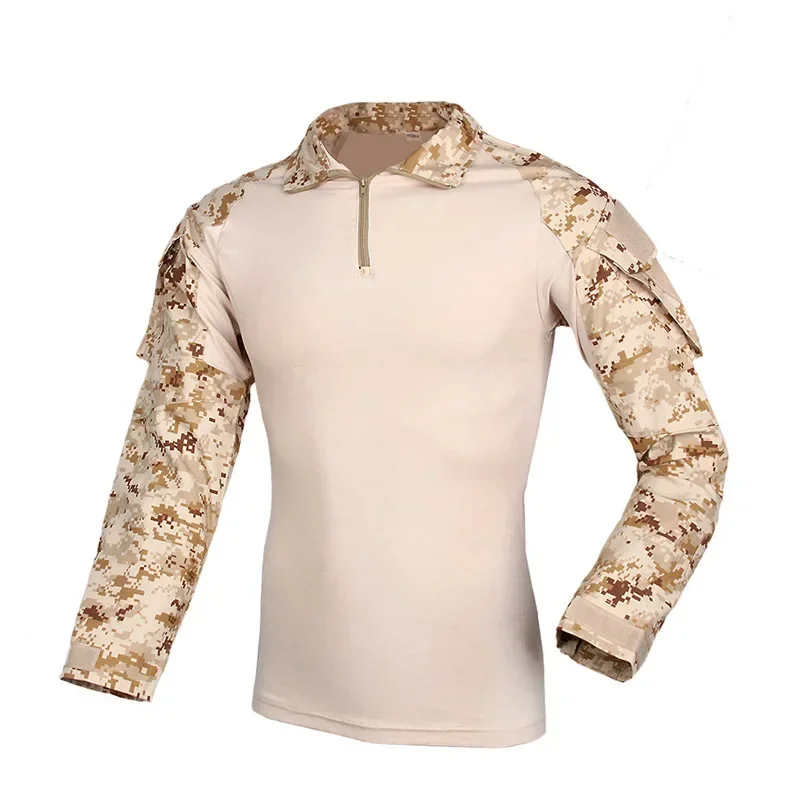 

Outdoor tactical camouflage uniforms Male military fans Slim-fit special forces training uniforms Decorative