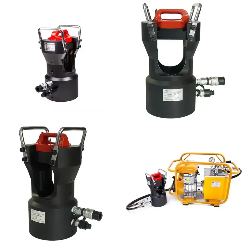 for PCS-100 Hydraulic Cable Crimping Tool 100t ACSR 110kV Cable 200kV Double Acting Independent Hydraulic Crimp