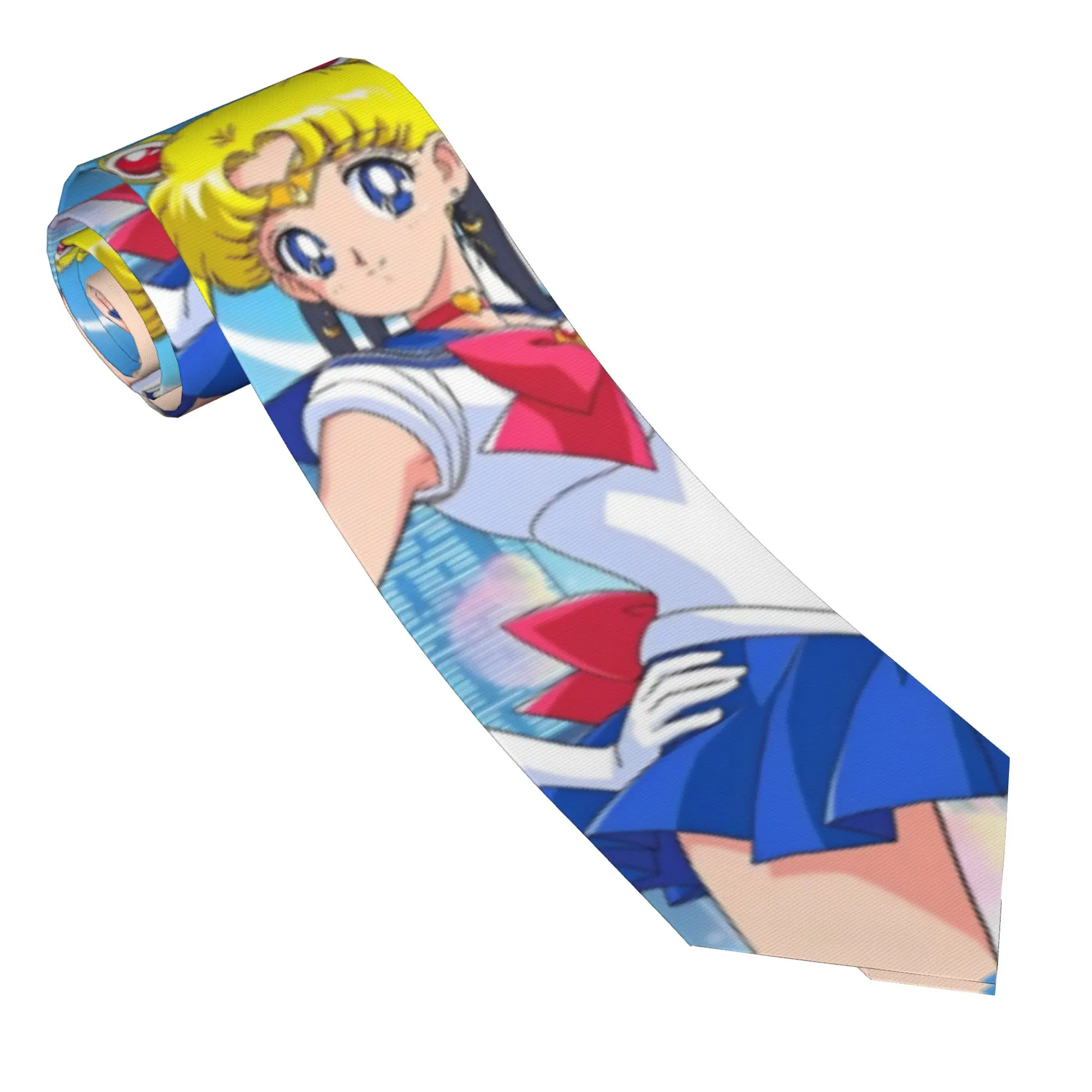 sailor moon Sailors Moons Movie  Necktie Unisex 8 cm Narrow Neck Tie  Cartoon for Mens Accessories Gravatas Accessories Business