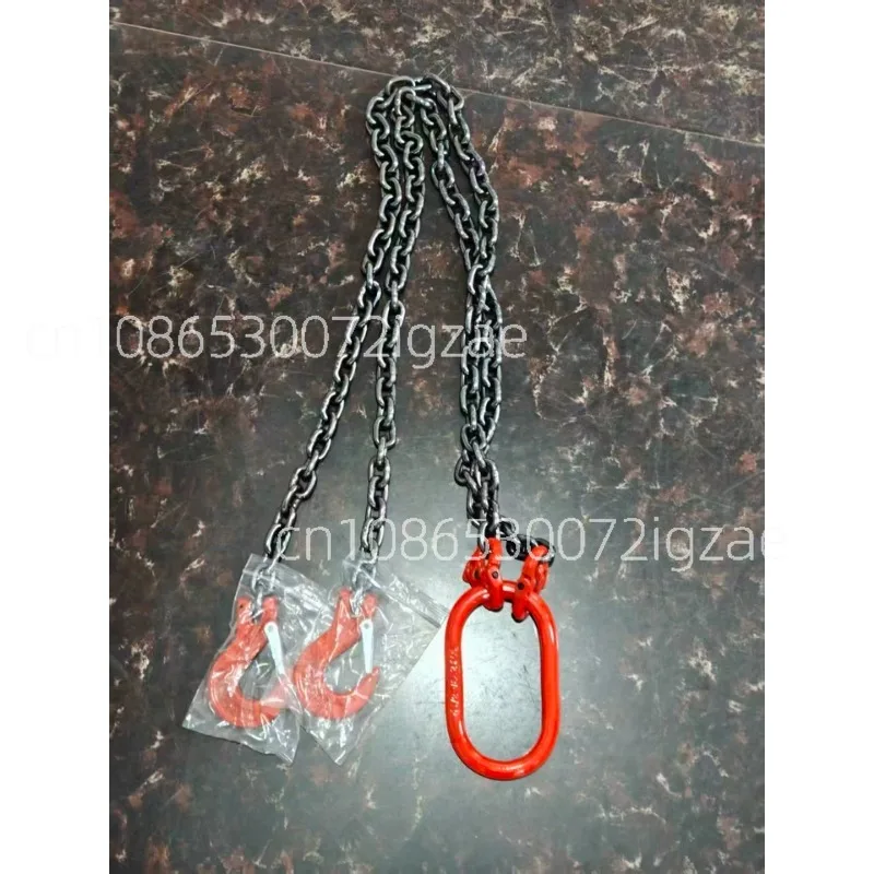 Industrial G80 Lifting Chain Sling 1-200 Ton with Crane Hook Complete Hoisting Rigging Set