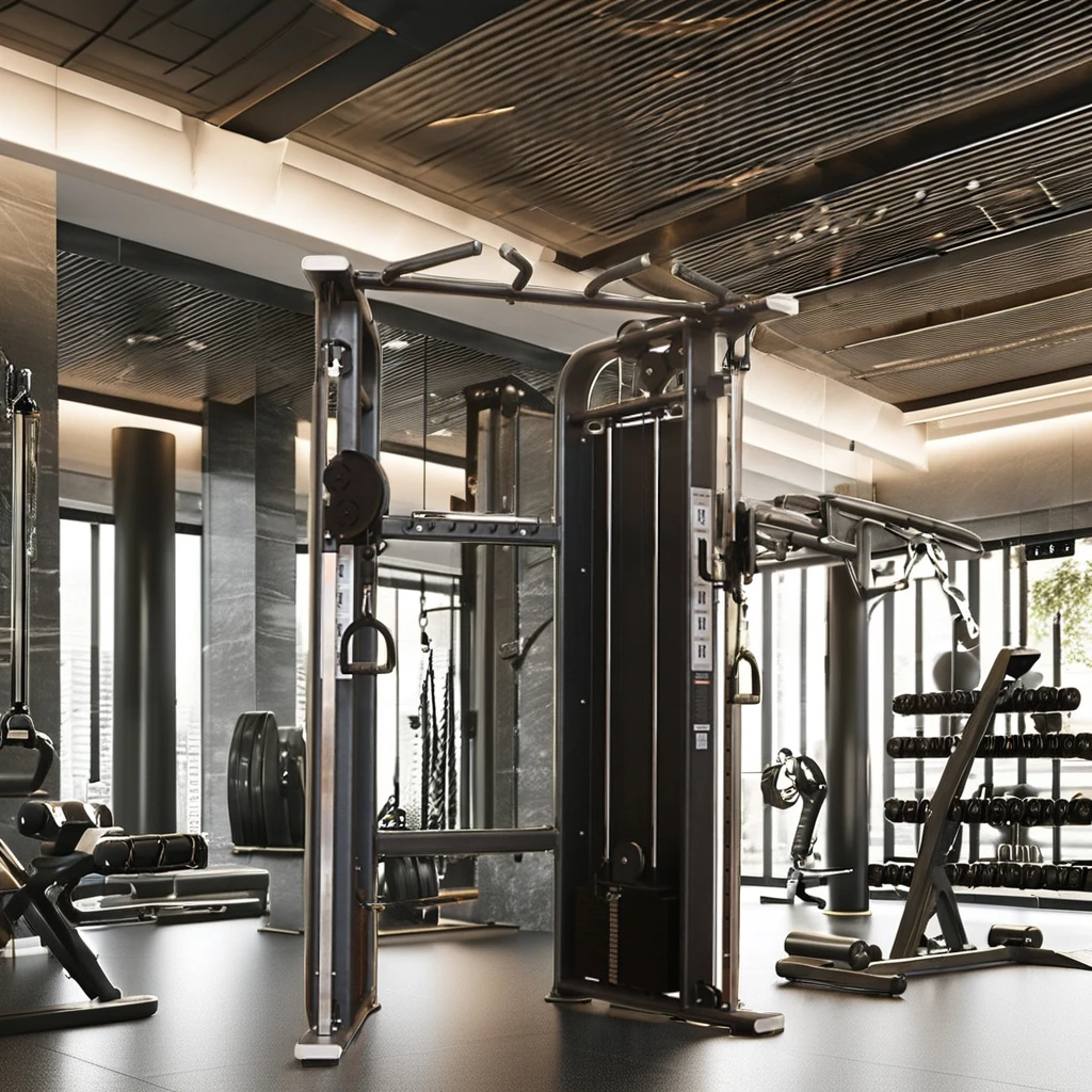 Máquina de Fitness Unisex de fuerza comercial, estación de ejercicio de brazo de culturismo multifunción, poleas dobles ajustables, pecho de acero