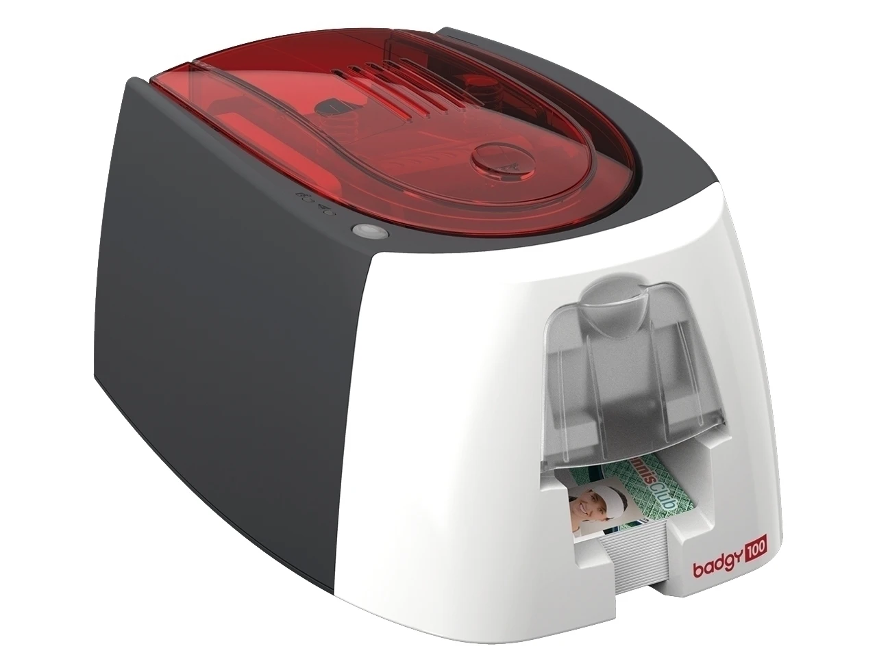 Goedkoopste Evolis Badgy100 Enkelzijdige Slimme Plastic Ic Id-Kaartprinter