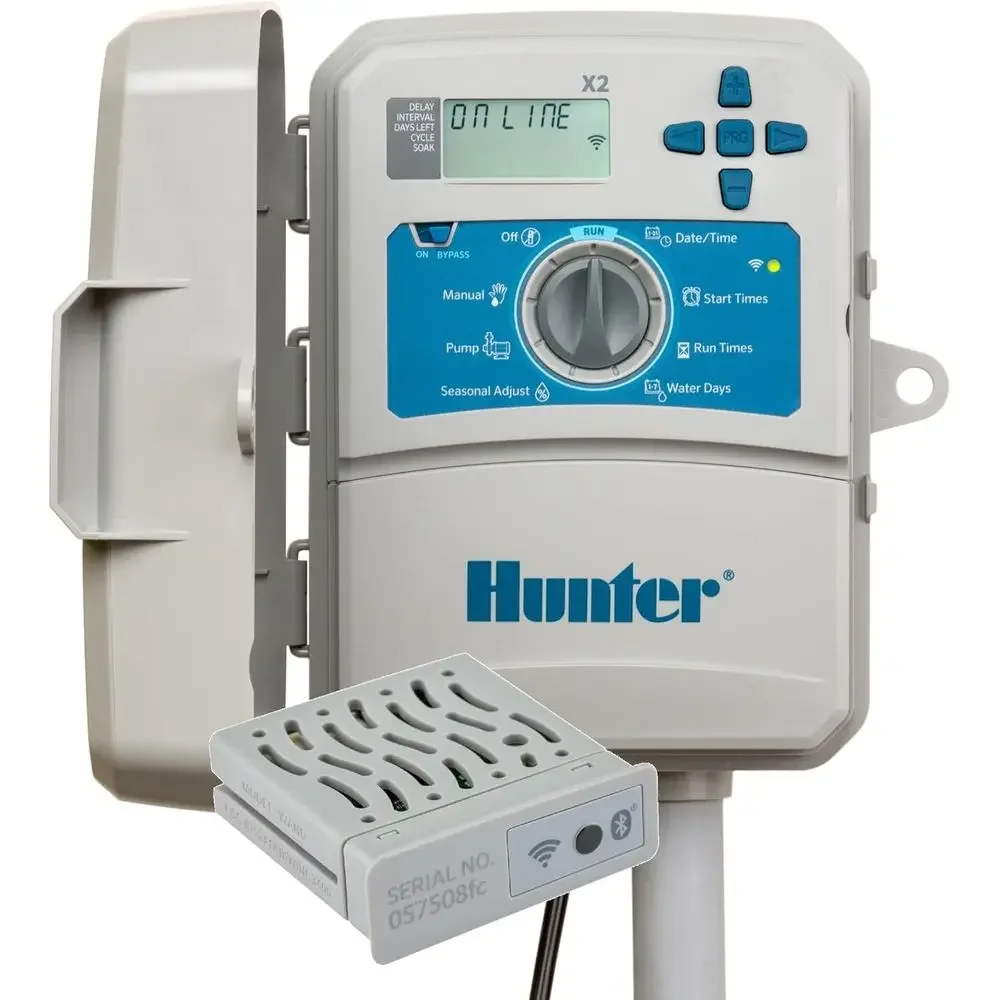 14-Station Smart Irrigation Controller with 14 Zone Outdoor/Indoor Wand for Internet-enabled Systems