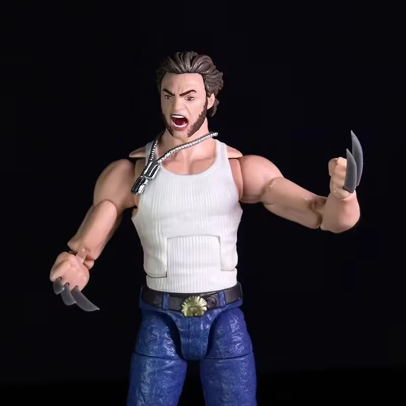 16 cm film x-men Wolverine mobilité commune figurine PVC Modes jouet poupée bureau décor Collection cadeaux en boîte