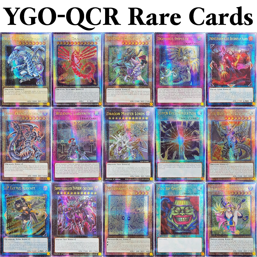 

YuGiOh! Game Cards Quarter Century Secret Rare S:P Little Knight Dark Magician Girl the Magician's Apprentice Dark Armed Dragon