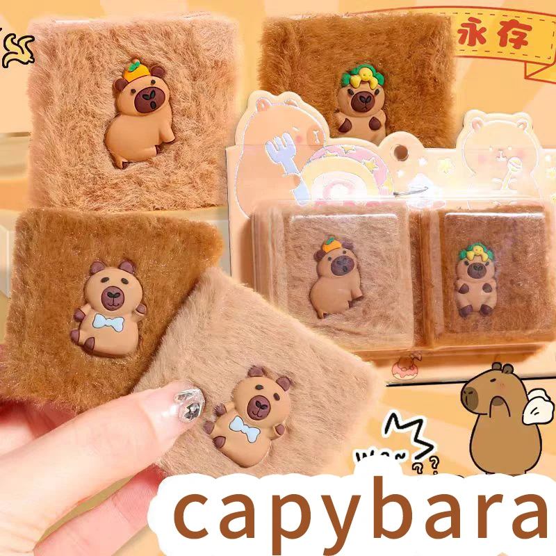 cute things kawaii Stationery back to school supplies capybara Stationery Mini Portable Notebook gift for kids small Notepad