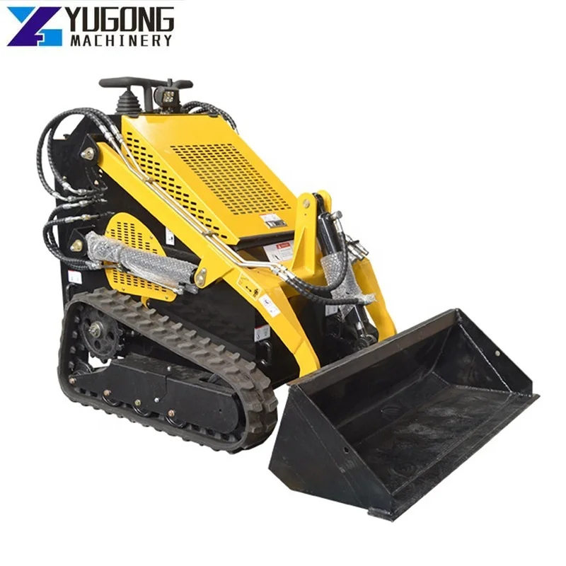 Chinese Skid Steer Loader Cheap CE EURO5 Epa Engine Skidsteer Diesel Wheel Crawler Mini Track Skid Steer Loader