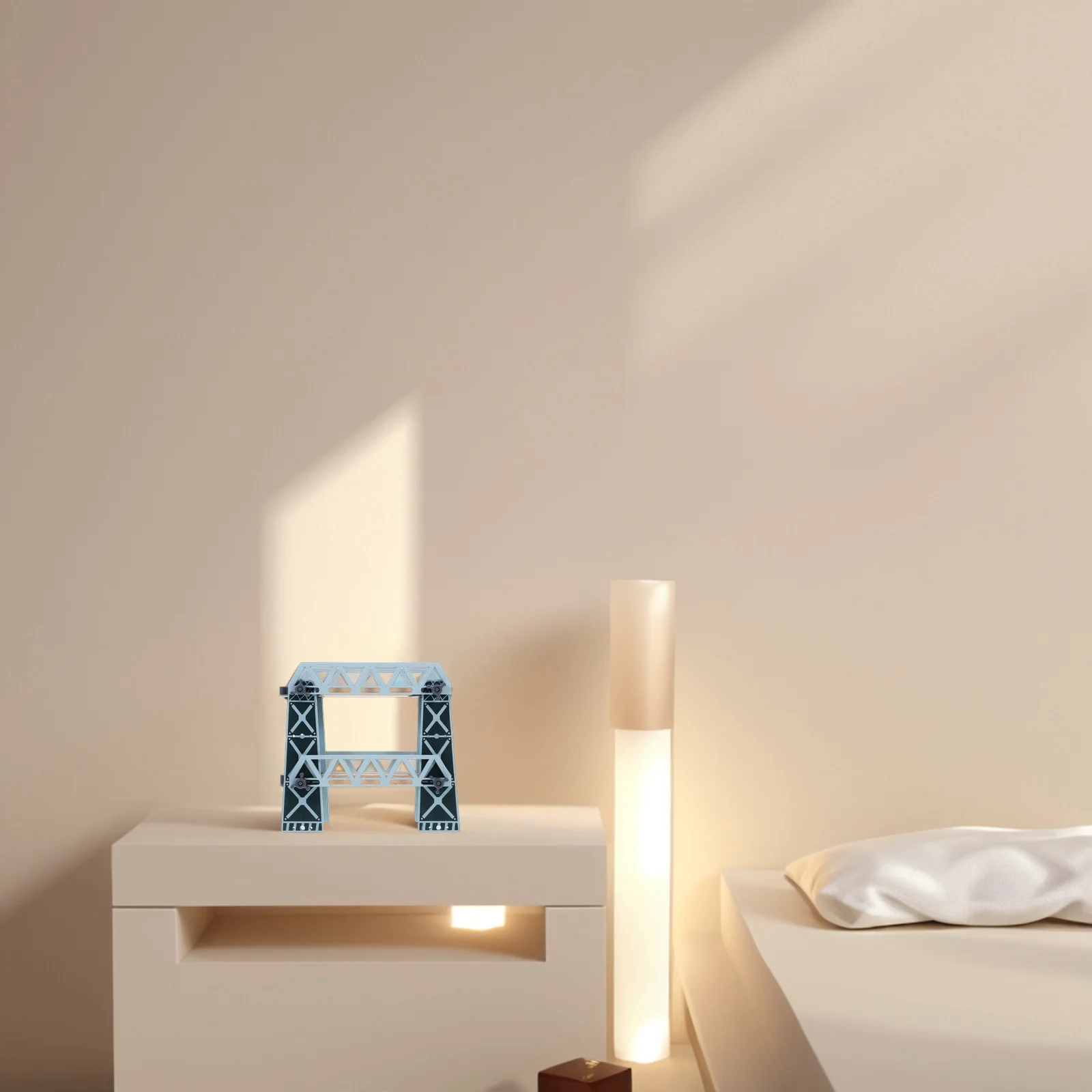 어린이를 위한 나무 액세서리는 목재 트랙 기차와 호환됩니다. 기차 세트용 브리지 레이아웃 소품입니다.