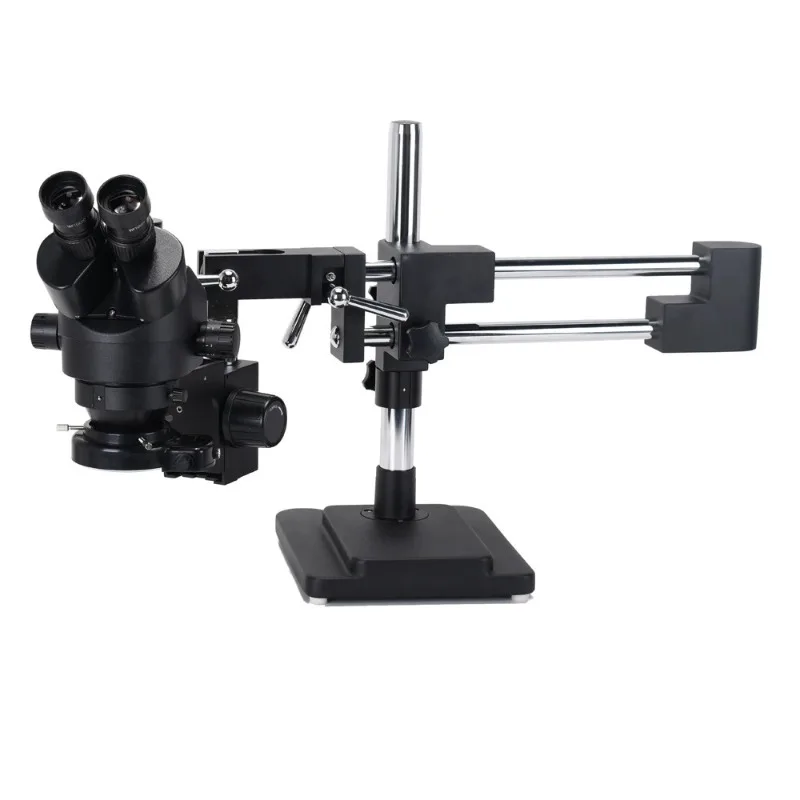 Support universel à bras unique pour microscope HD trinoculaire, anastomose vasculaire médicale, réparation de téléphones, loupe